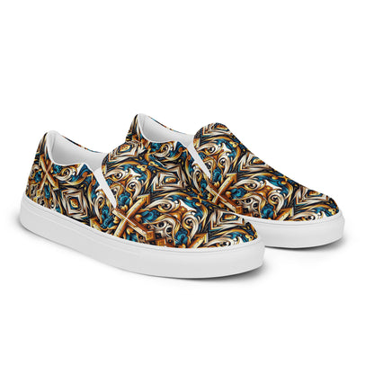 the CROSS 'Believer' Men’s Slip-On Canvas Shoes