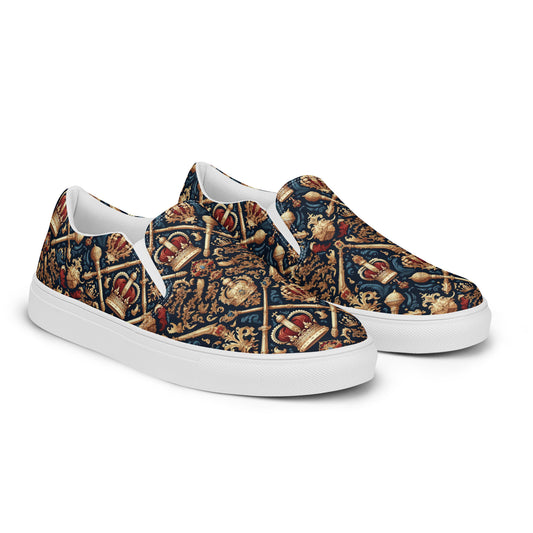 the SCEPTER 'Commander' Men’s Slip-On Canvas Shoes