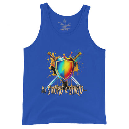 the SWORD & SHIELD 'Defender' Tank Top