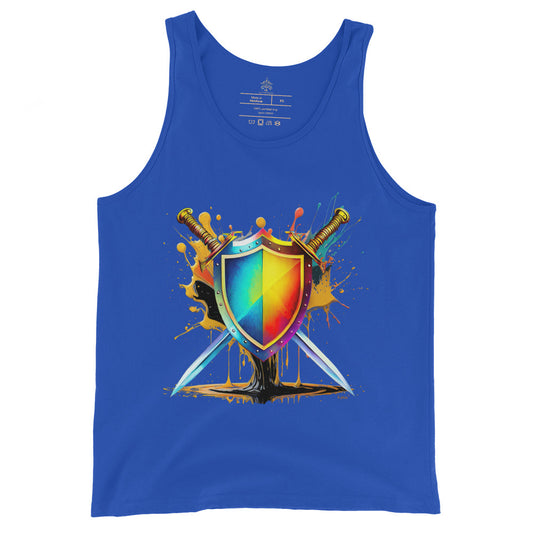 the SWORD & SHIELD 'Defender' Tank Top