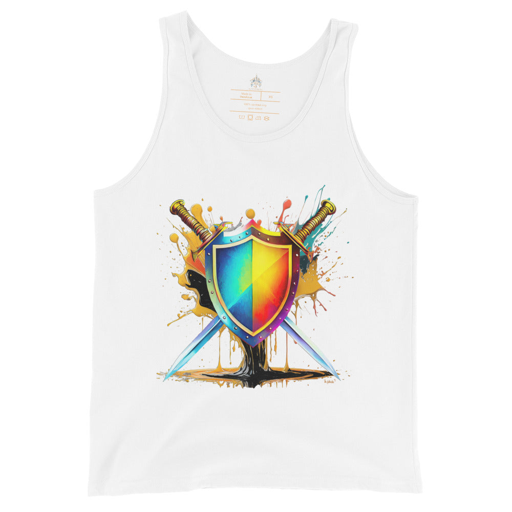 the SWORD & SHIELD 'Defender' Tank Top