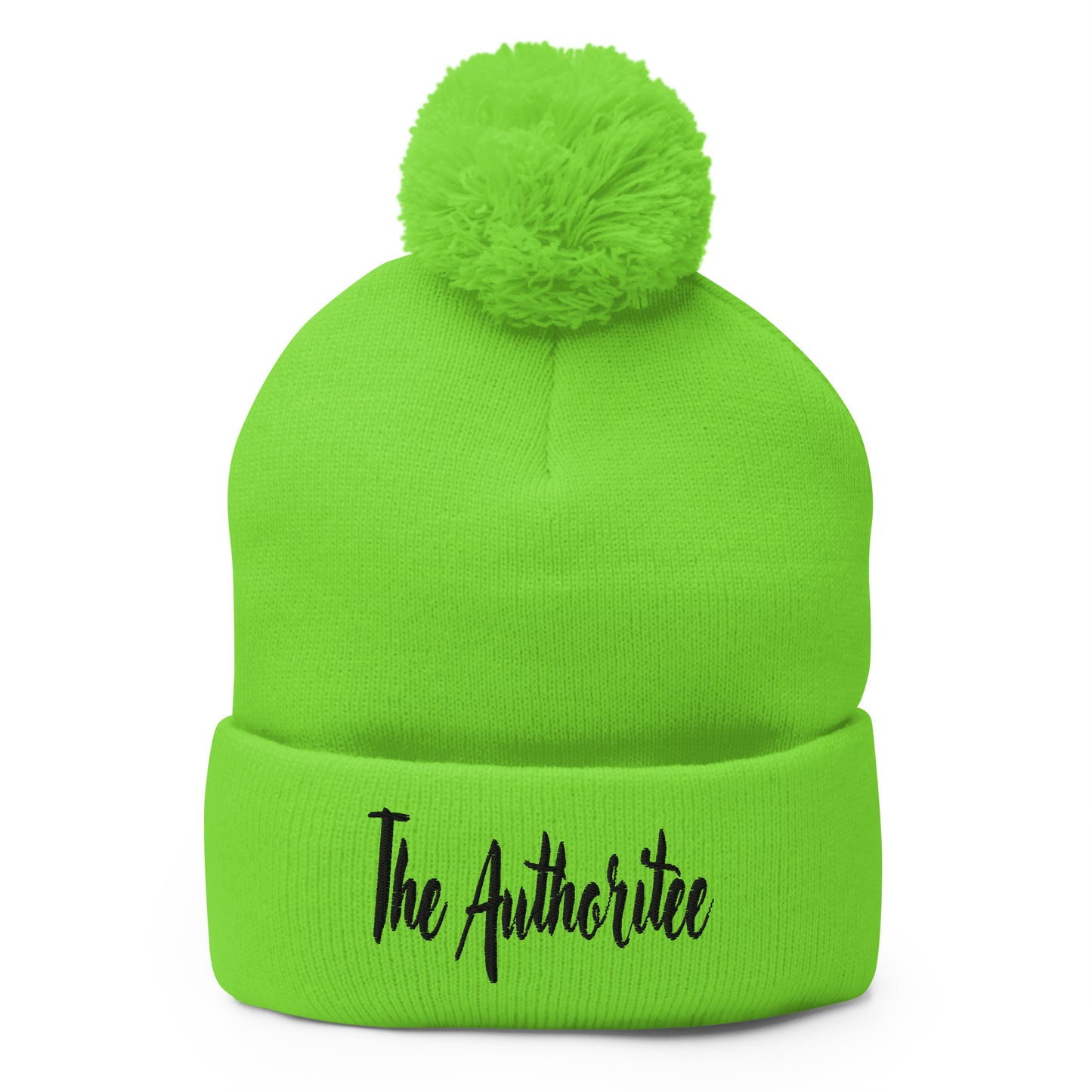 The Authoritee™ Pom-Pom Beanie