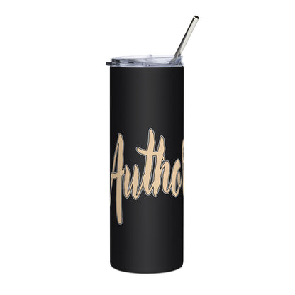 The Authoritee™ Stainless Steel Tumbler