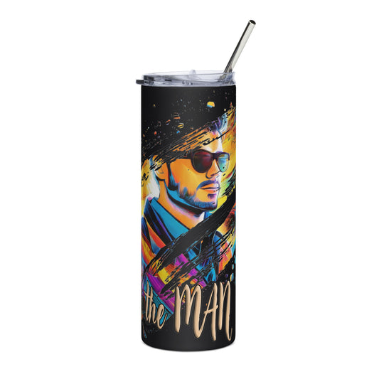 the MAN 'Achiever' Stainless Steel Tumbler