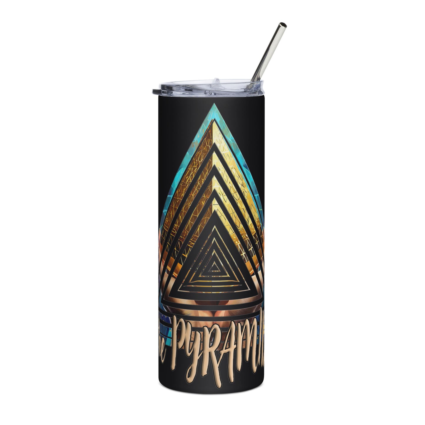 the PYRAMID 'Builder' Stainless Steel Tumbler