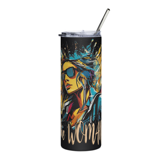 the WOMAN 'Empowerer' Stainless Steel Tumbler