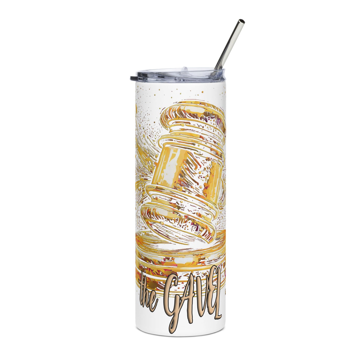 the GAVEL 'Decider' Stainless Steel Tumbler