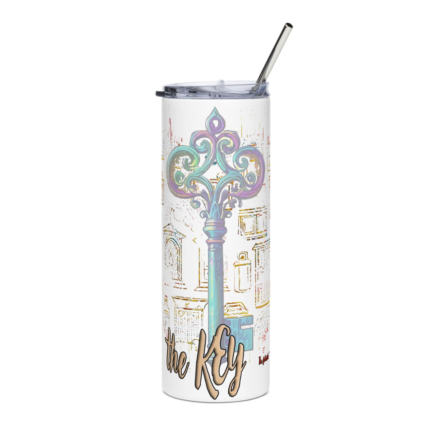 the KEY 'Accessor' Stainless Steel Tumbler