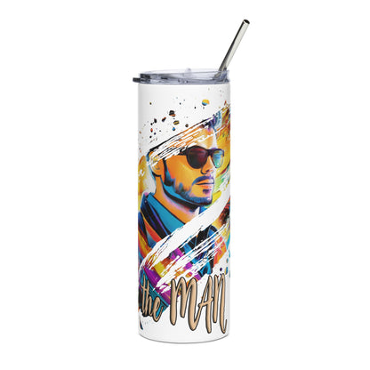 the MAN 'Achiever' Stainless Steel Tumbler