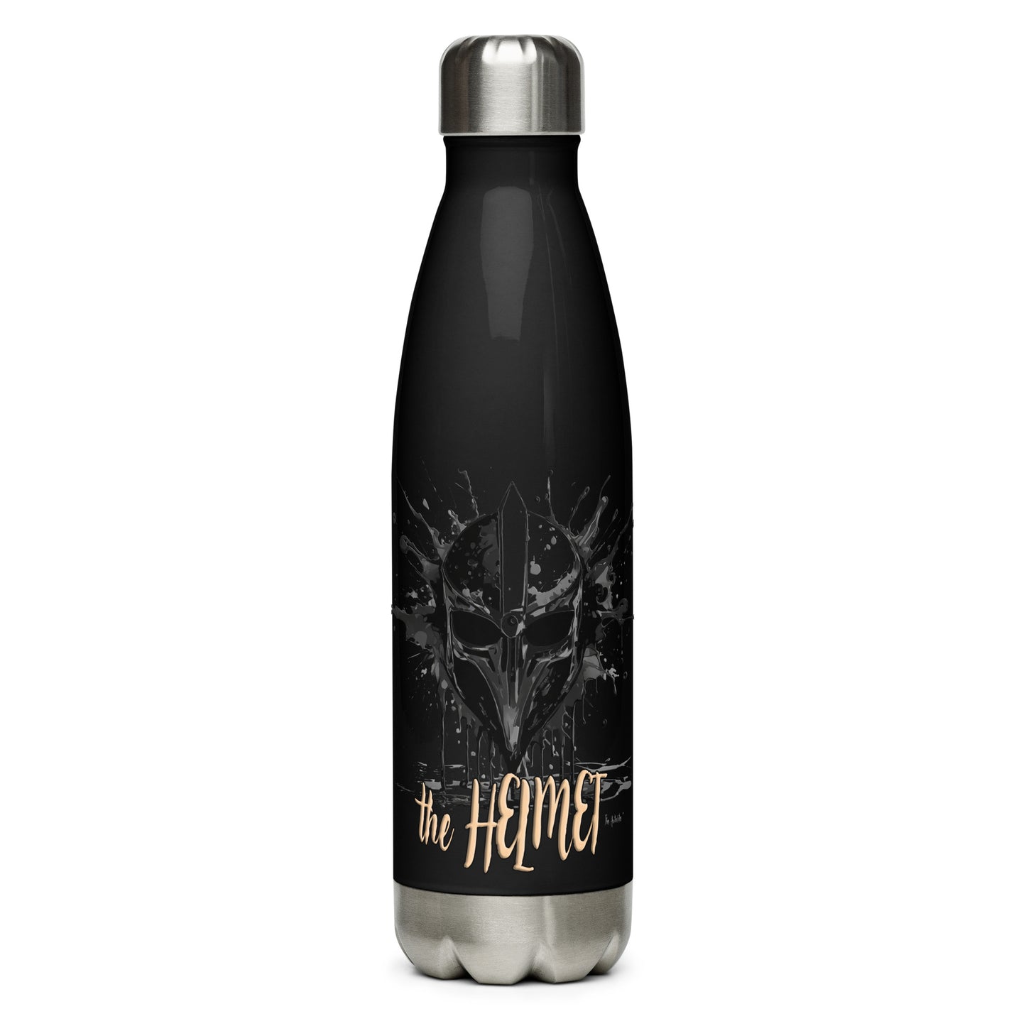 the HELMET 'Protector' Stainless Steel Water Bottle