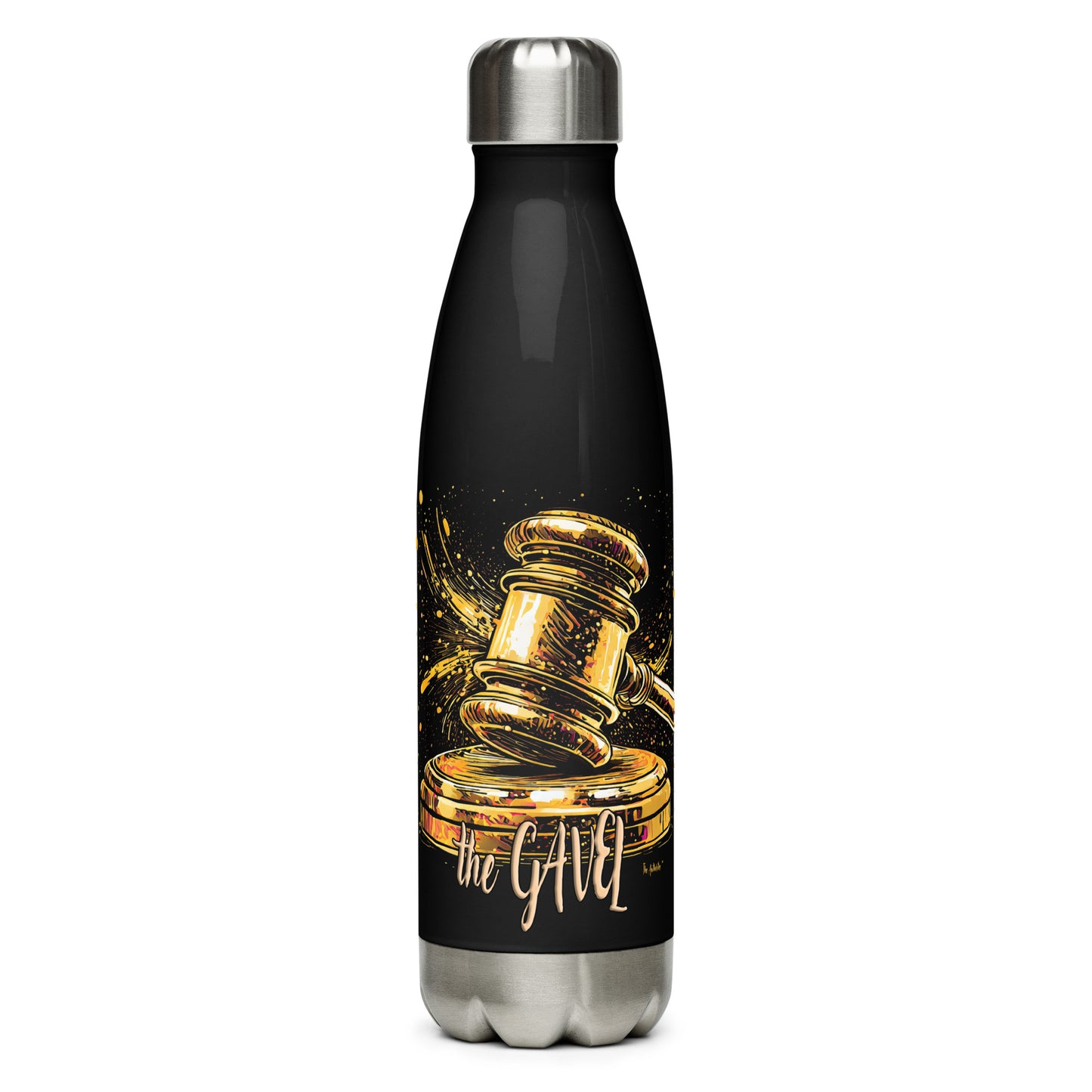 the GAVEL 'Decider' Stainless Steel Water Bottle