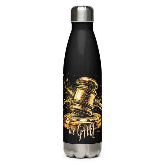 the GAVEL 'Decider' Stainless Steel Water Bottle