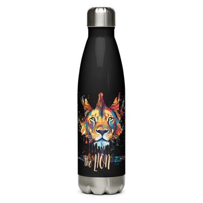 the LION 'Challenger' Stainless Steel Water Bottle