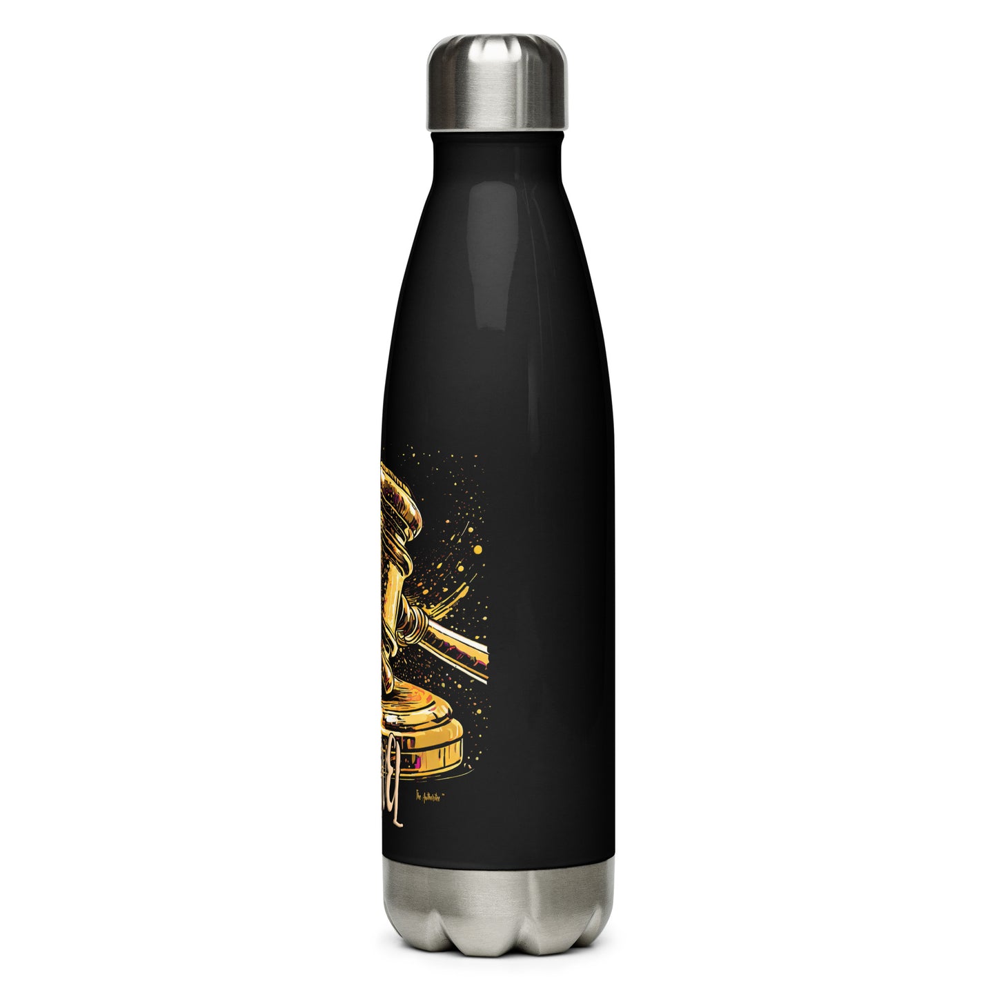 the GAVEL 'Decider' Stainless Steel Water Bottle