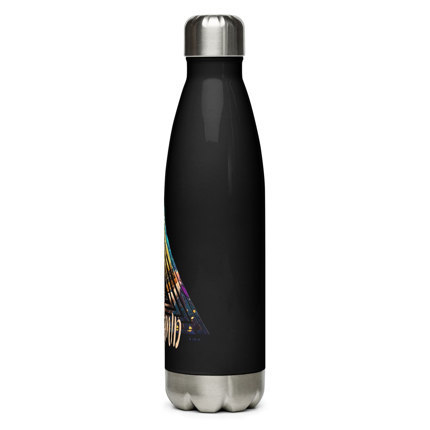 the PYRAMID 'Builder' Stainless Steel Water Bottle