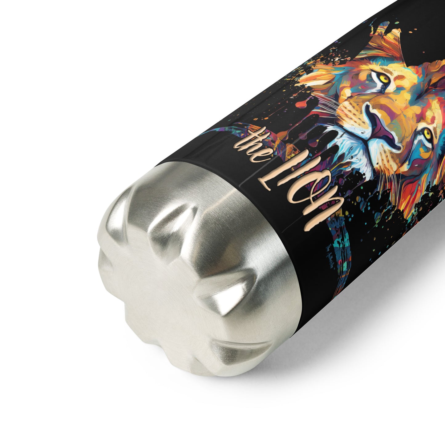 the LION 'Challenger' Stainless Steel Water Bottle