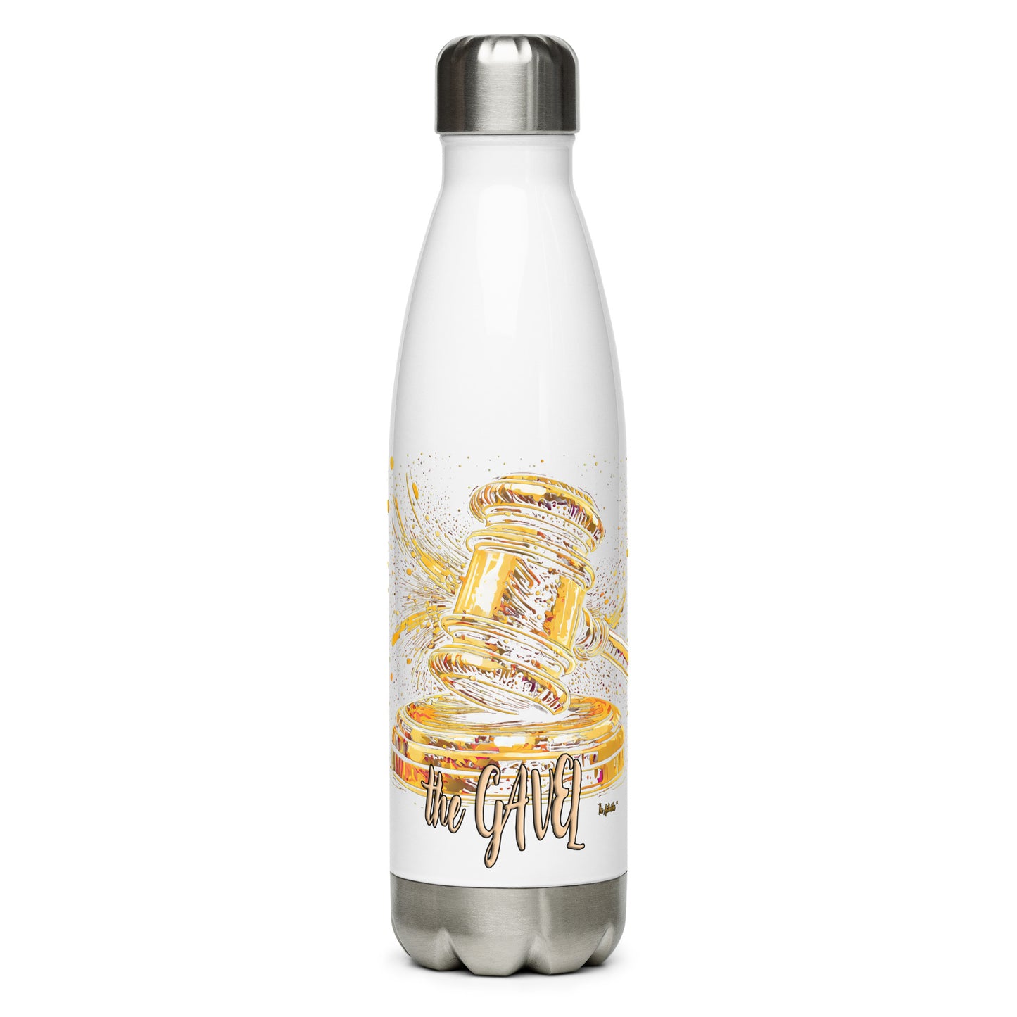 the GAVEL 'Decider' Stainless Steel Water Bottle