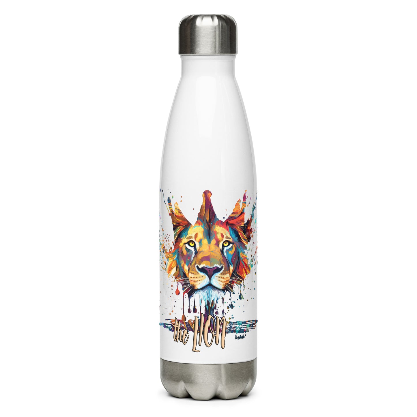 the LION 'Challenger' Stainless Steel Water Bottle