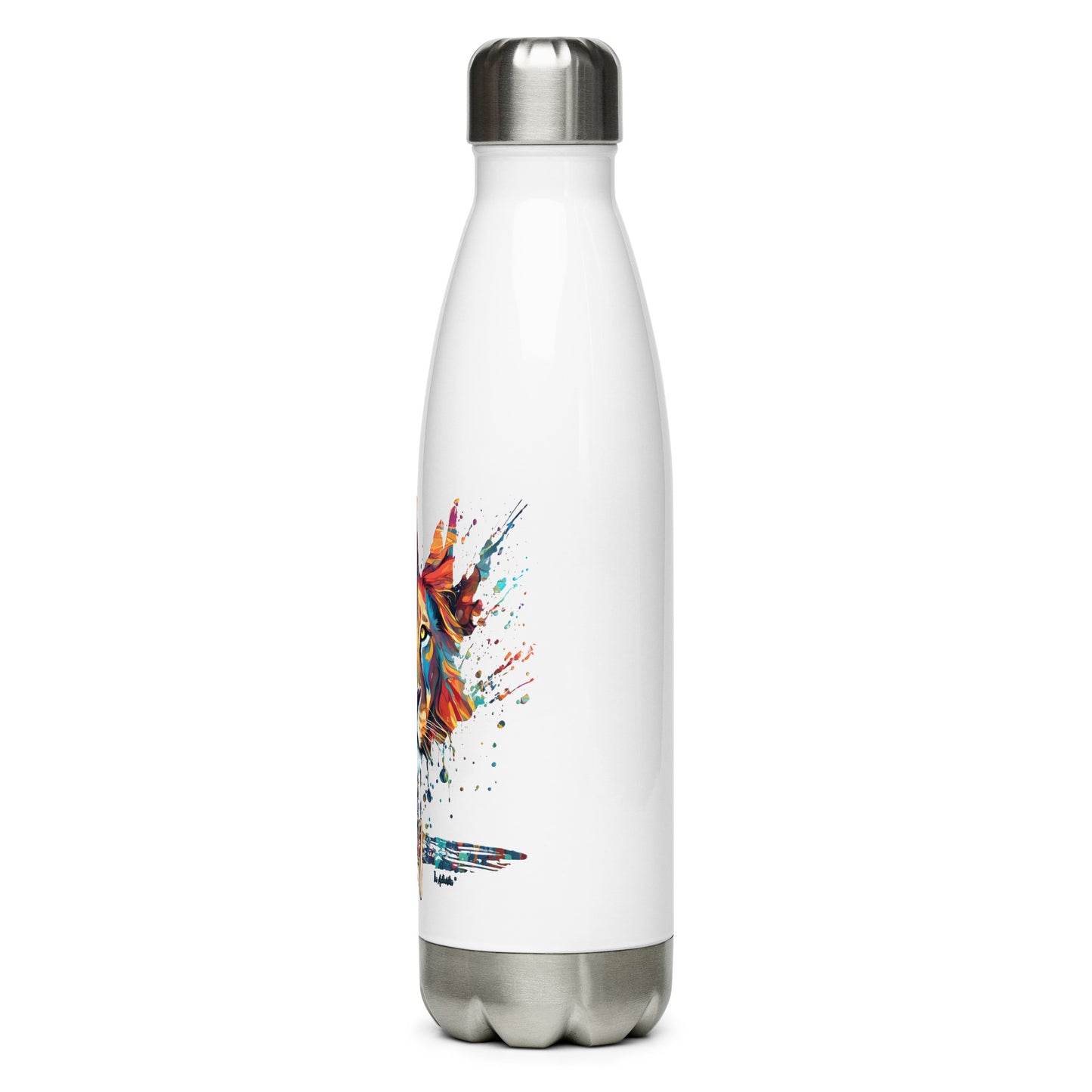 the LION 'Challenger' Stainless Steel Water Bottle