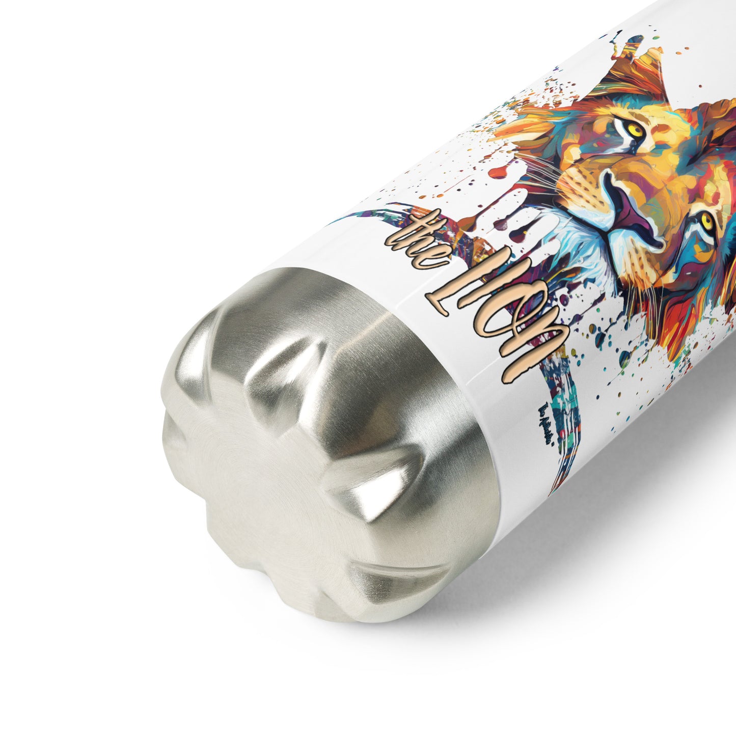 the LION 'Challenger' Stainless Steel Water Bottle