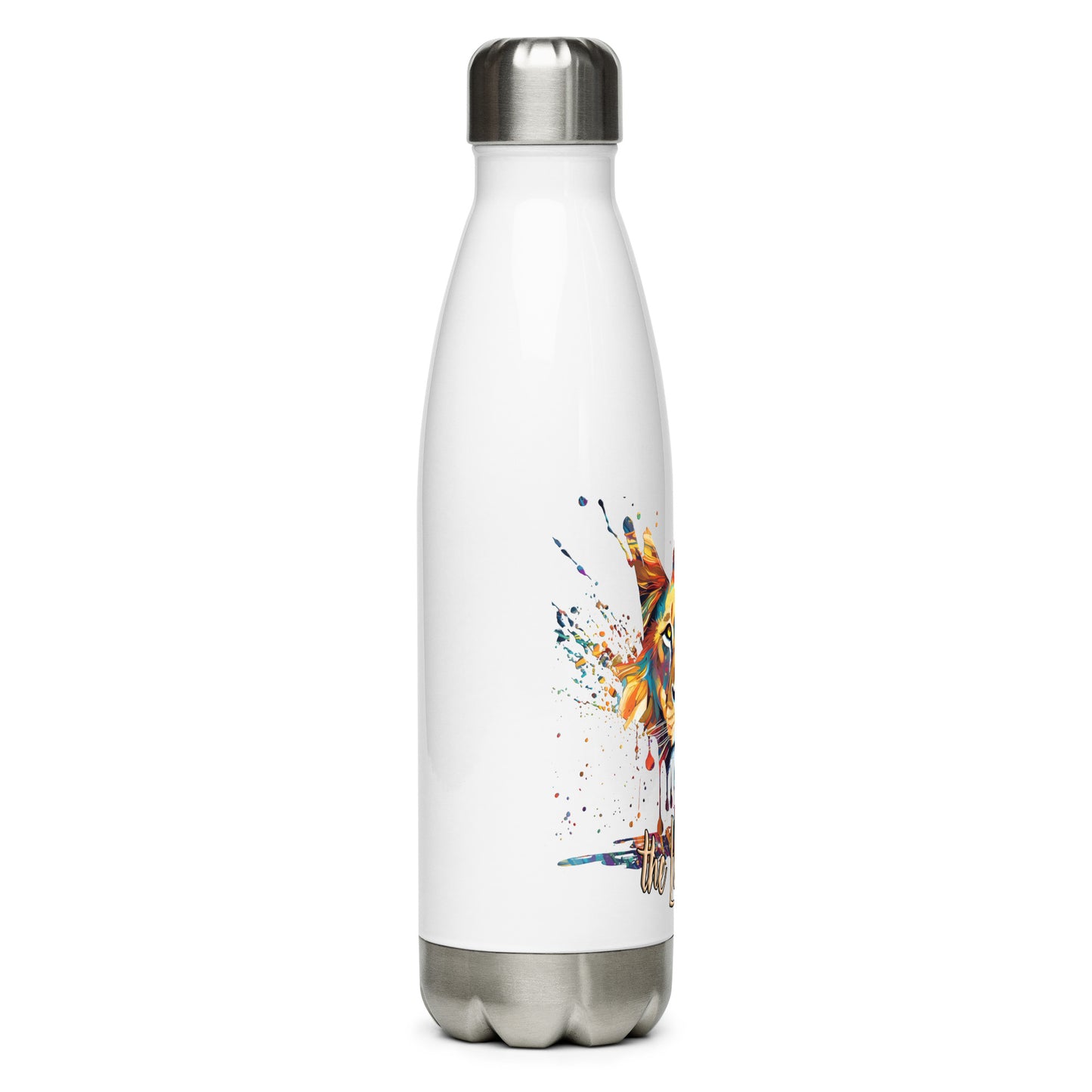 the LION 'Challenger' Stainless Steel Water Bottle