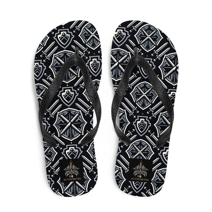 the SWORD & SHIELD 'Defender' Flip-Flops