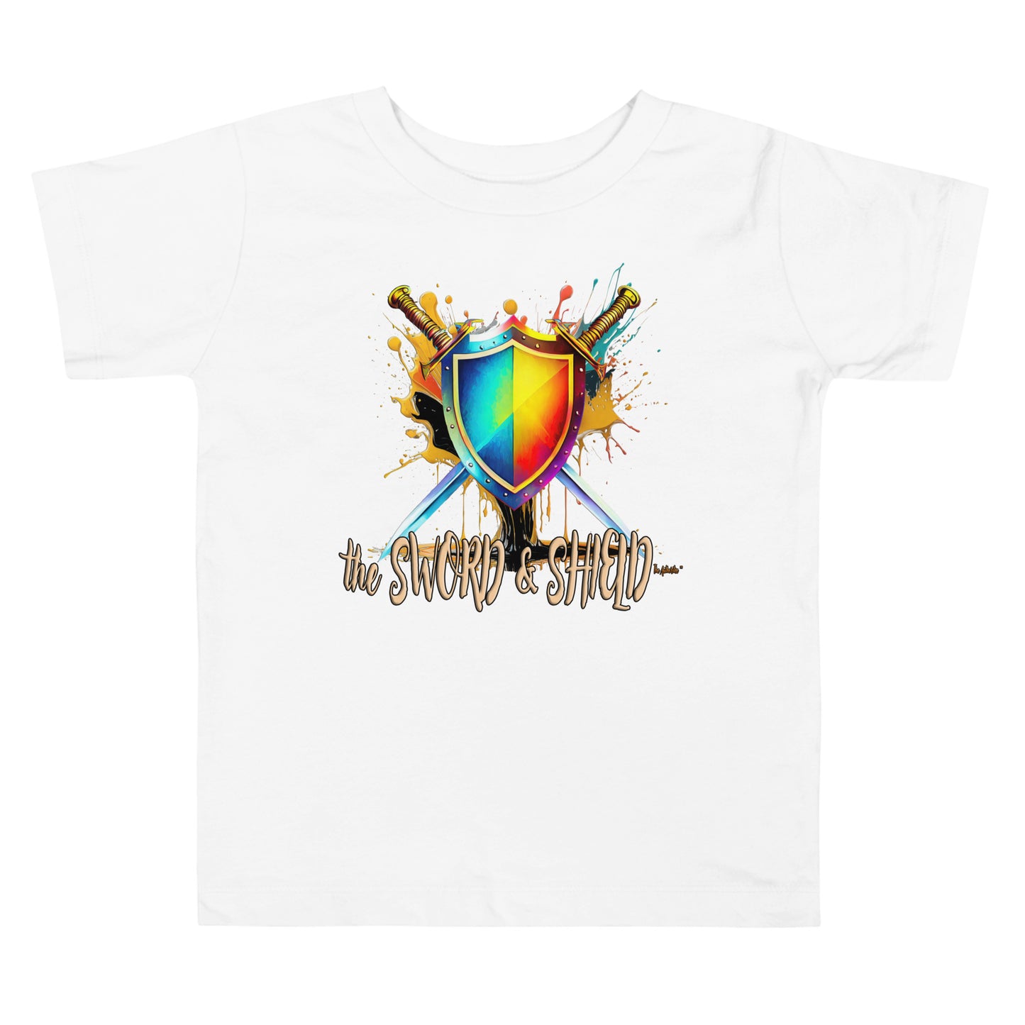 the SWORD & SHIELD 'Defender' Toddler T-Shirt