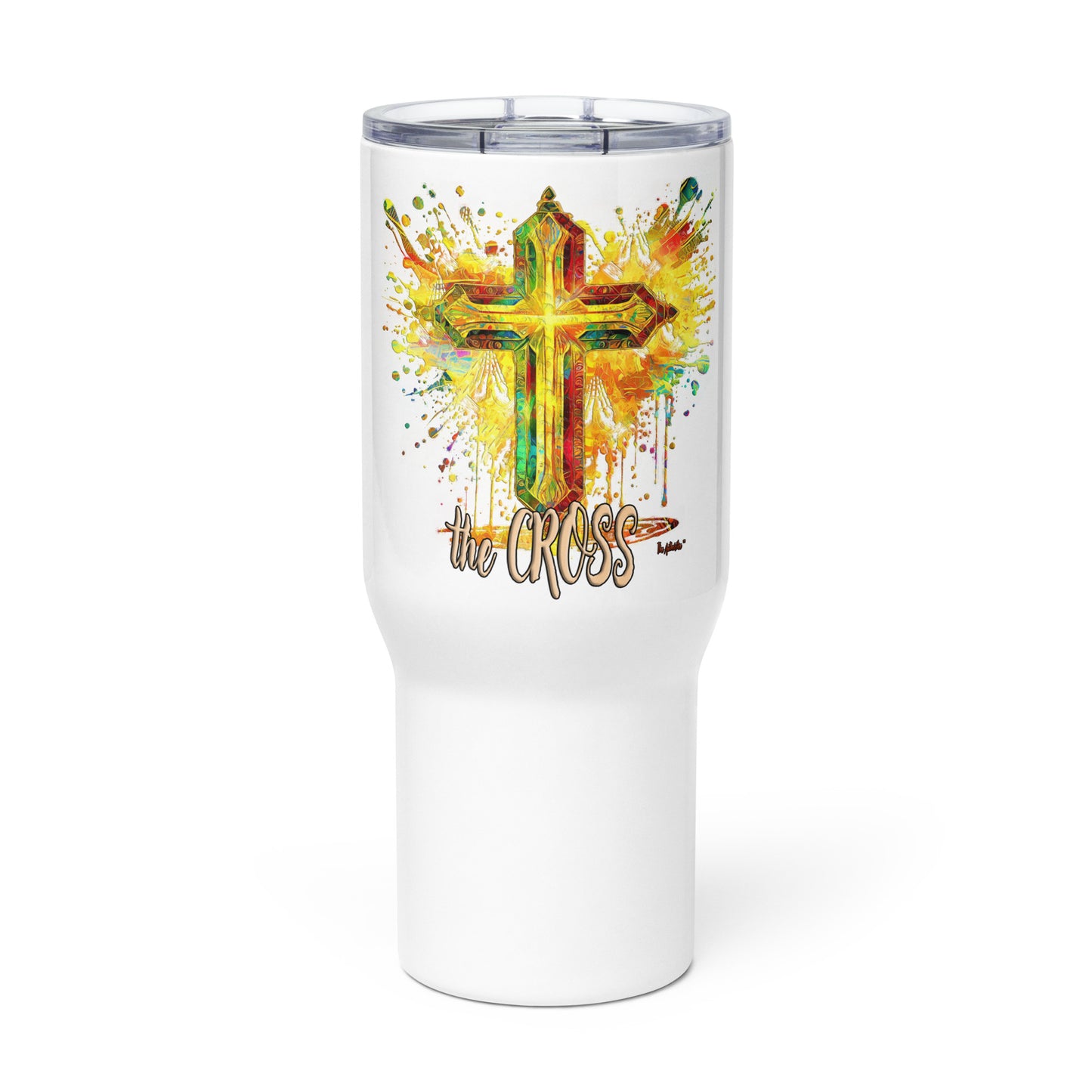 the CROSS 'Believer' Stainless Steel Travel Mug