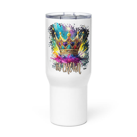 the CROWN 'Leader' Stainless Steel Travel Mug