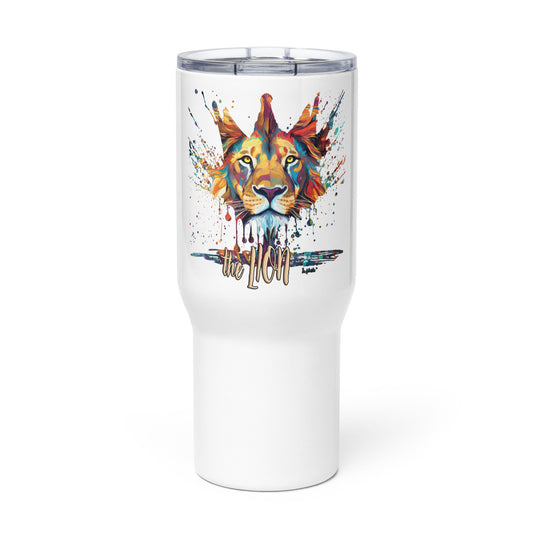 the LION 'Challenger' Stainless Steel Travel Mug