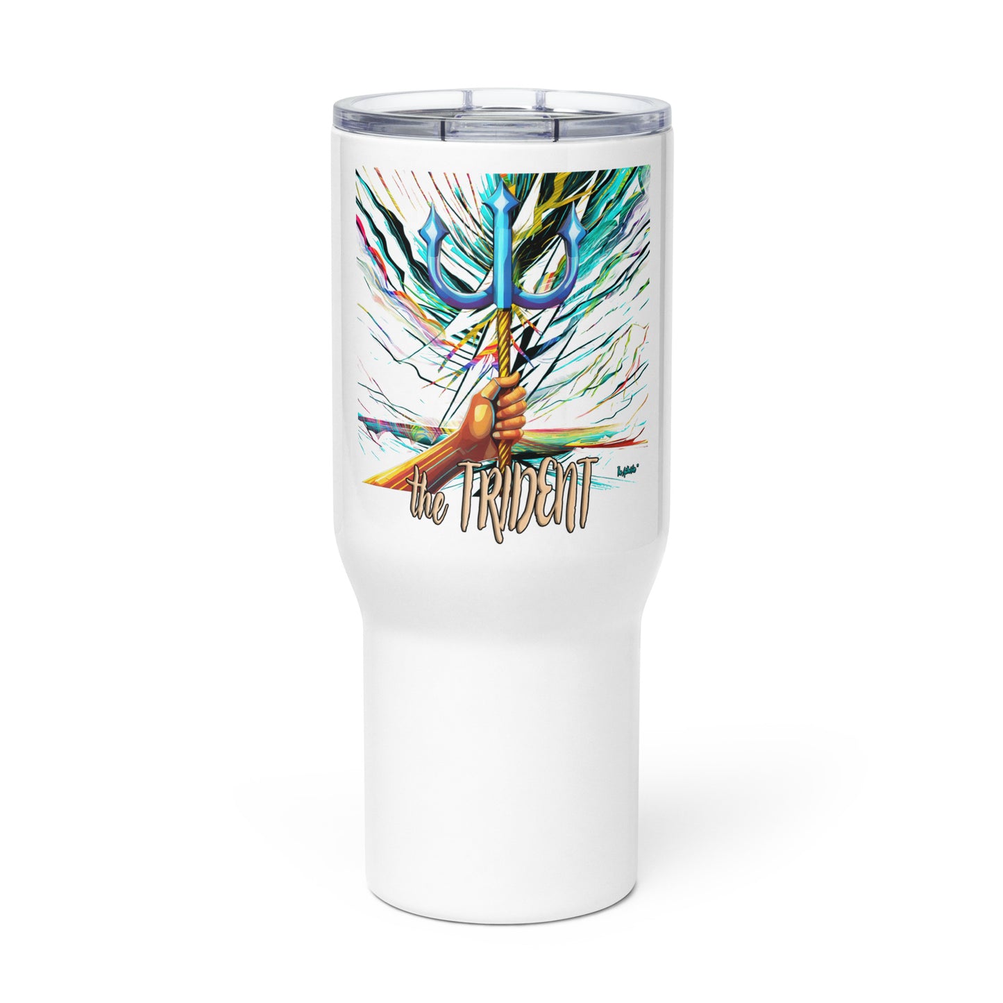 the TRIDENT 'Dominator' Stainless Steel Travel Mug