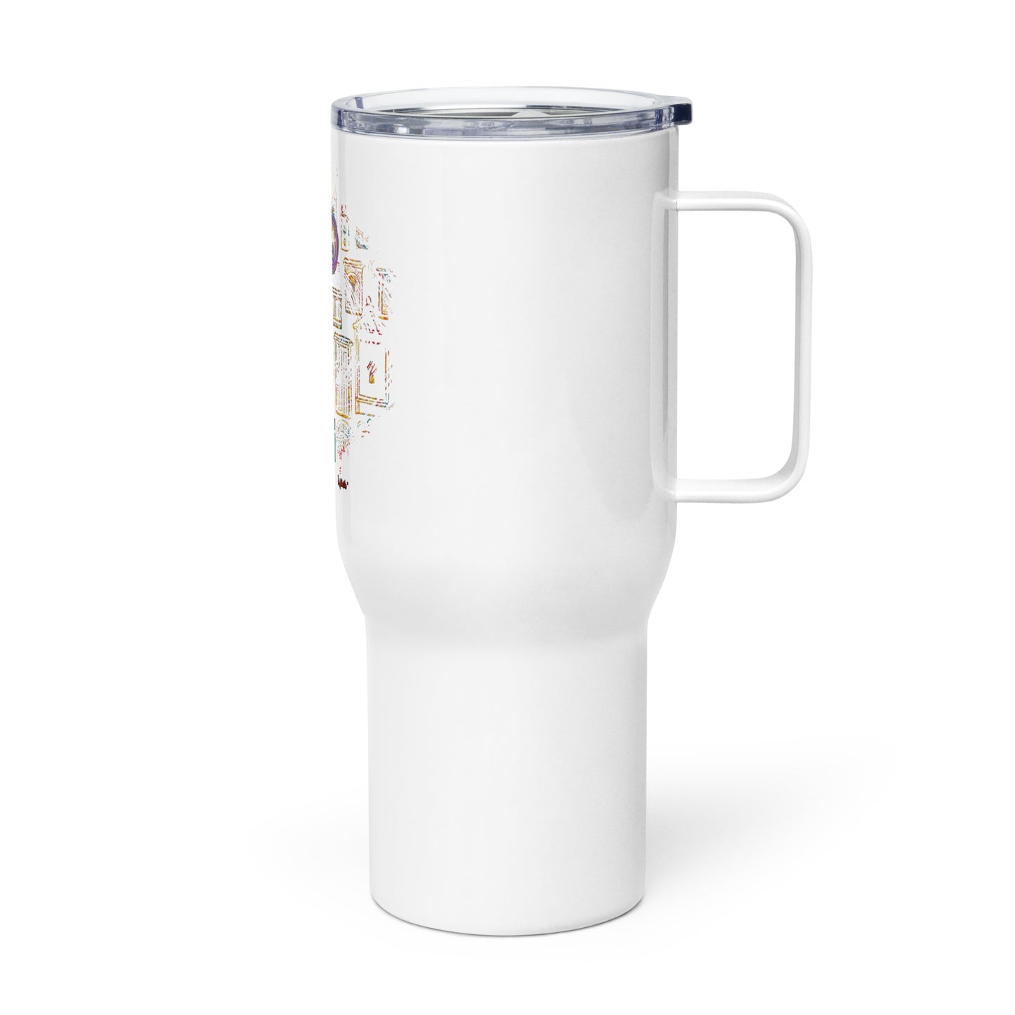 the KEY 'Accessor' Stainless Steel Travel Mug