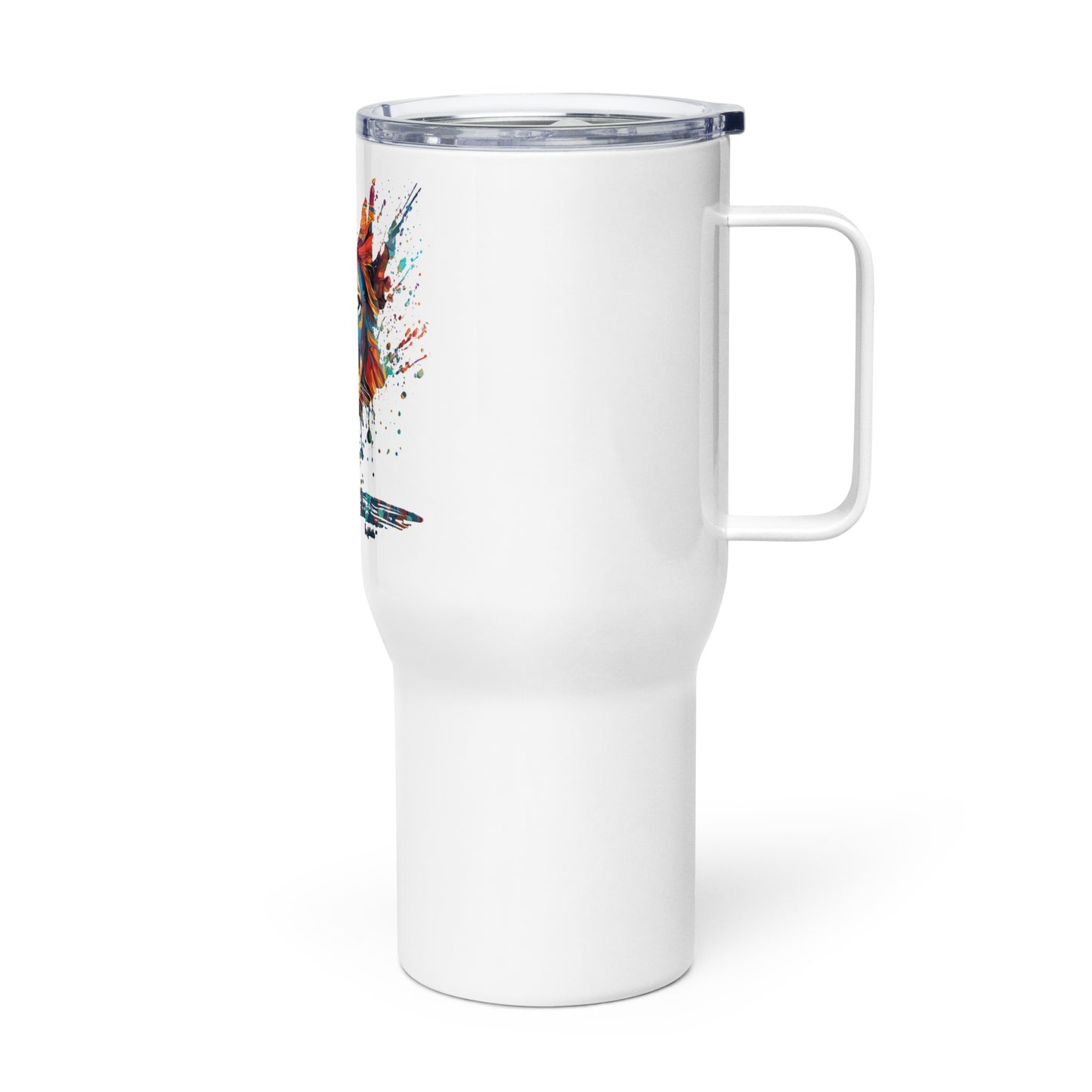 the LION 'Challenger' Stainless Steel Travel Mug