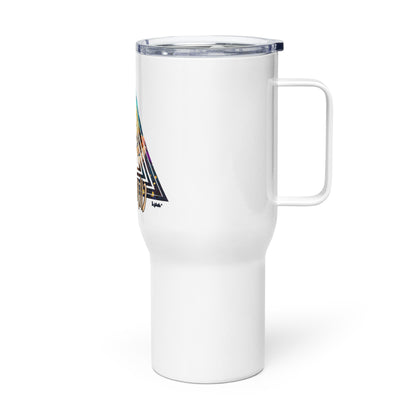 the PYRAMID 'Builder' Stainless Steel Travel Mug