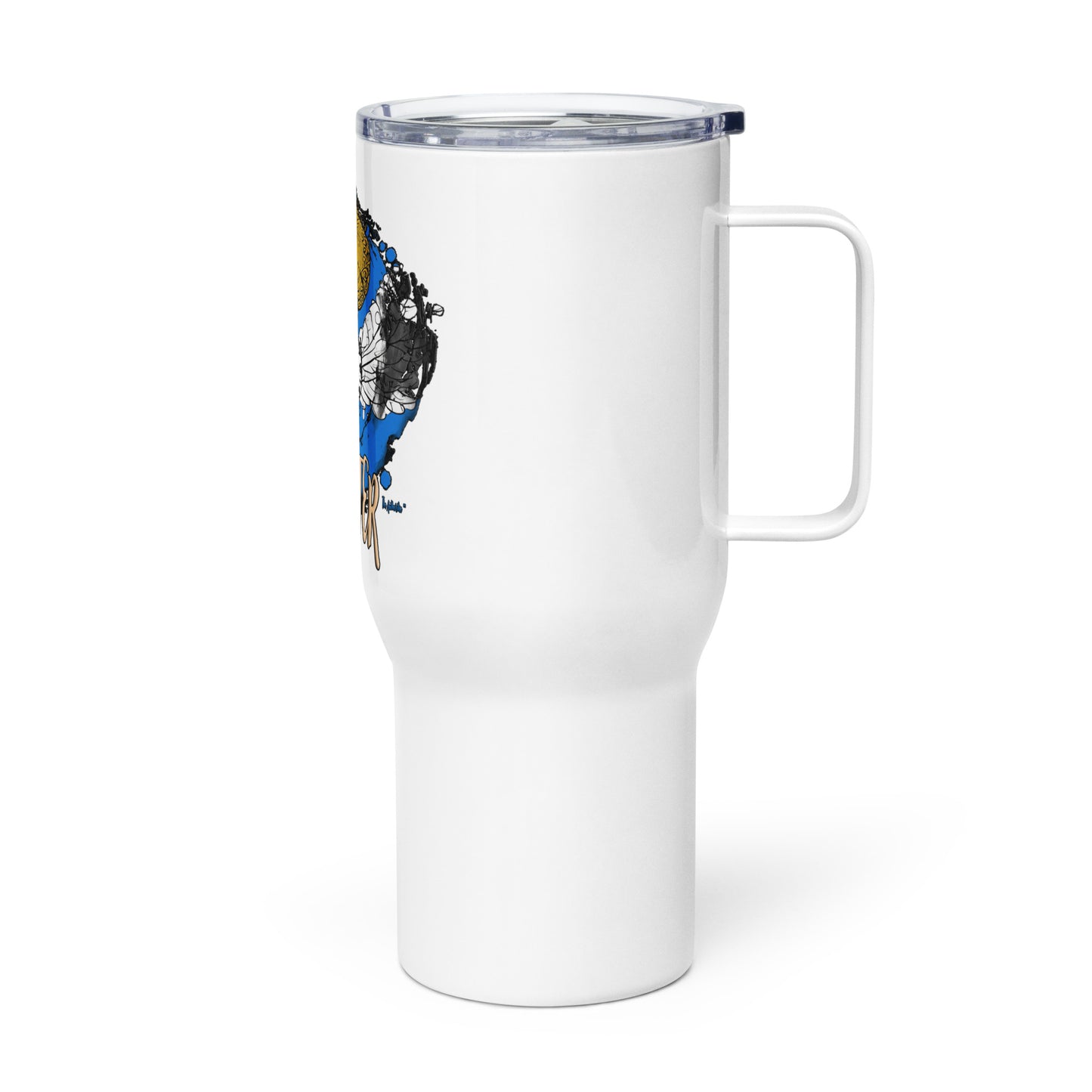 the SCEPTER 'Commander' Stainless Steel Travel Mug