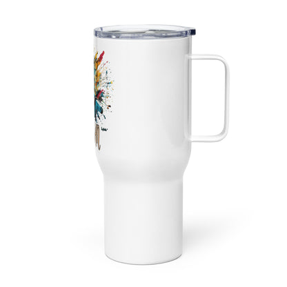 the WOMAN 'Empowerer' Stainless Steel Travel Mug