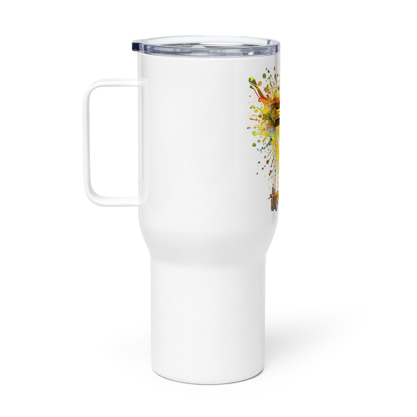 the CROSS 'Believer' Stainless Steel Travel Mug