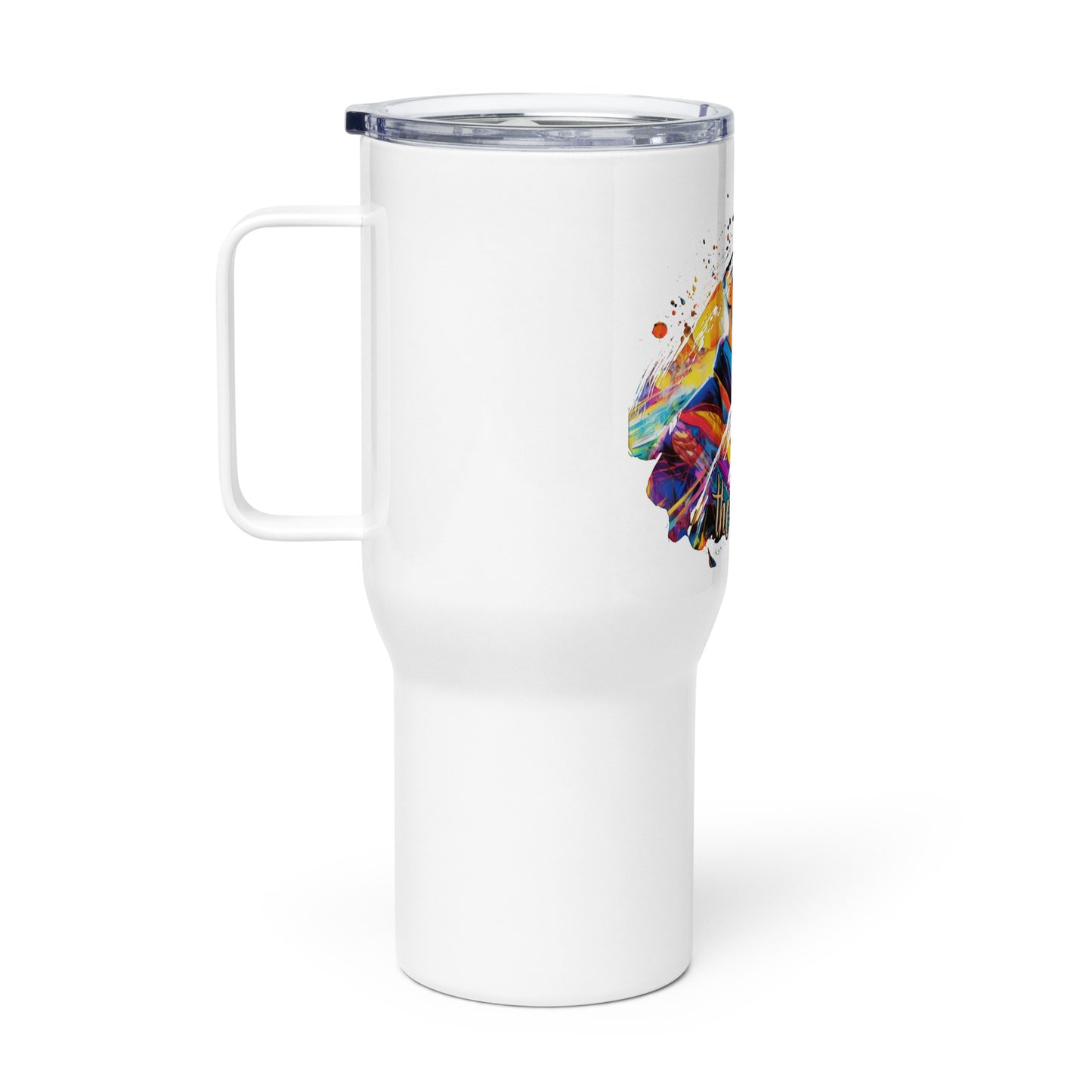 the MAN 'Achiever' Stainless Steel Travel Mug