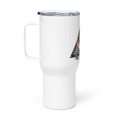 the PYRAMID 'Builder' Stainless Steel Travel Mug