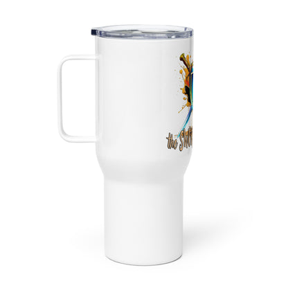 the SWORD & SHIELD 'Defender' Stainless Steel Travel Mug