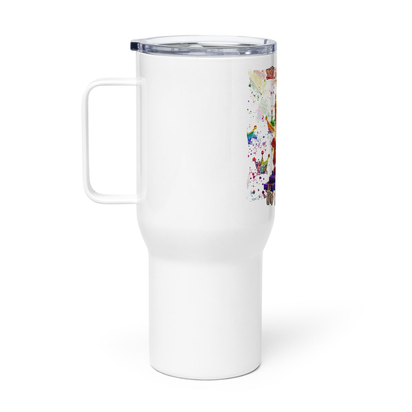 the THRONE 'Ruler' Stainless Steel Travel Mug