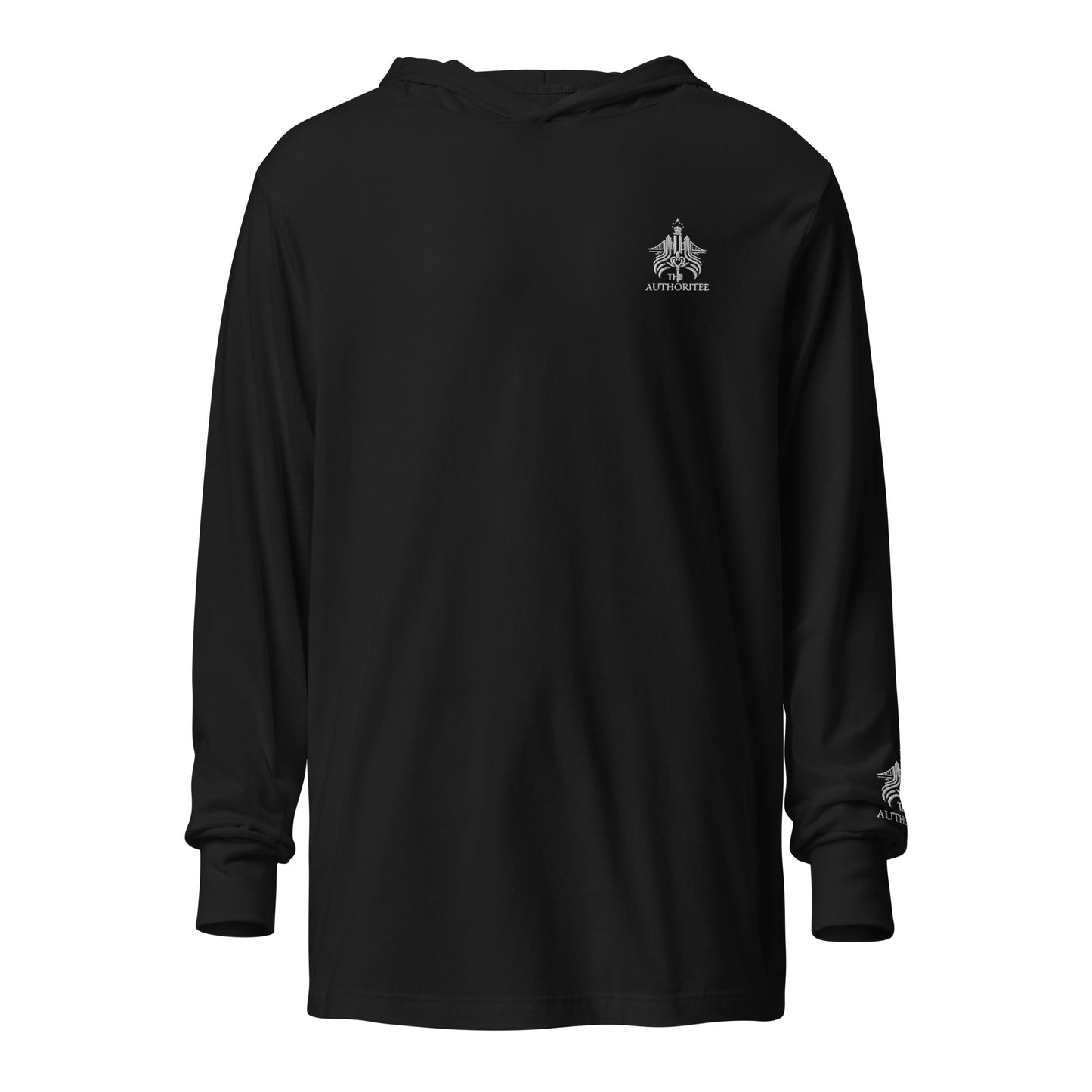 The Authoritee™ Hooded Long Sleeve T-Shirt