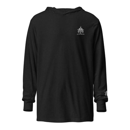 The Authoritee™ Hooded Long Sleeve T-Shirt