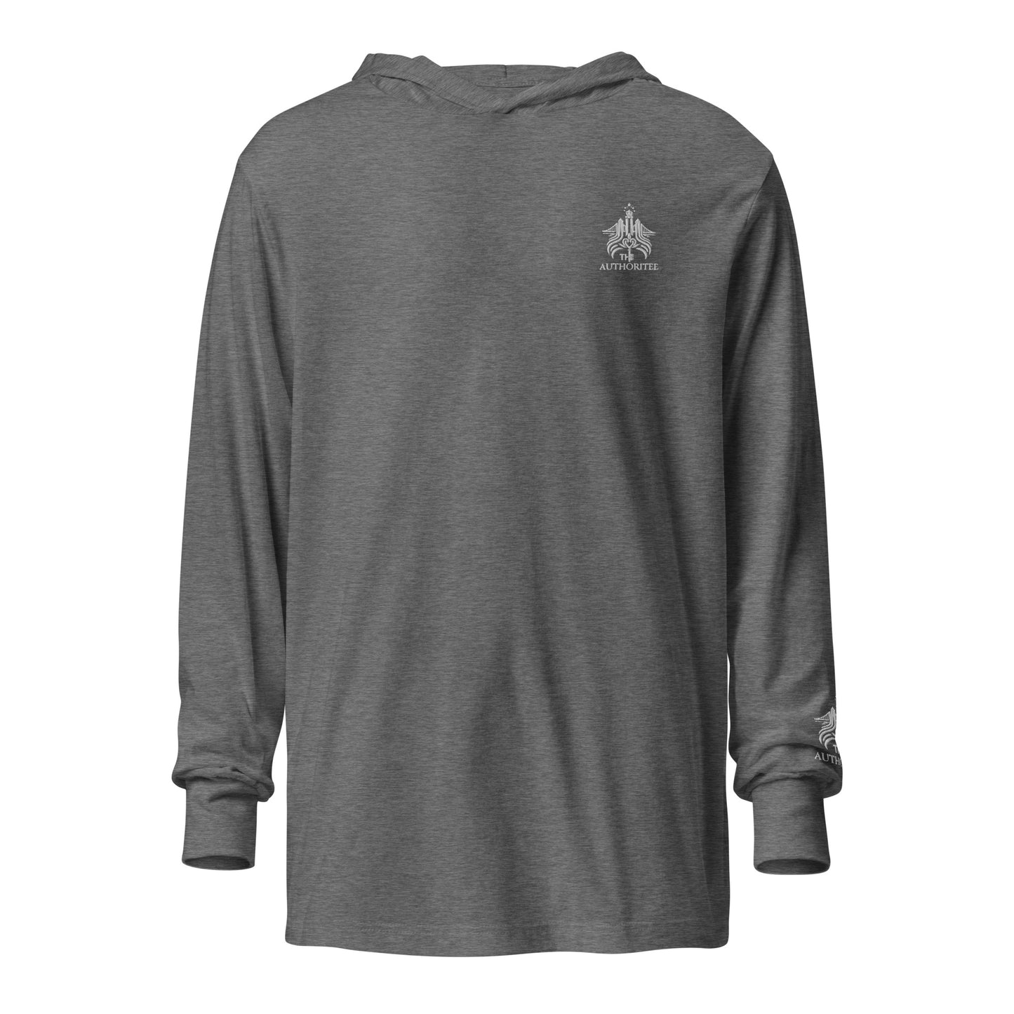 The Authoritee™ Hooded Long Sleeve T-Shirt