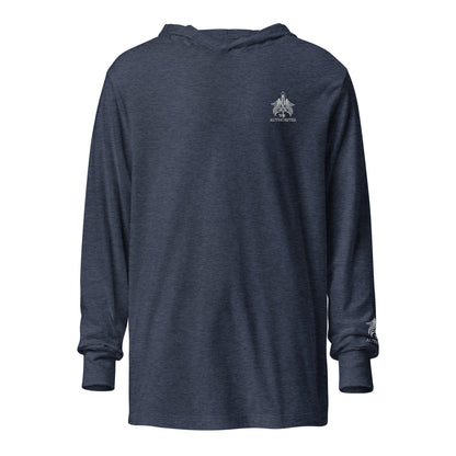 The Authoritee™ Hooded Long Sleeve T-Shirt