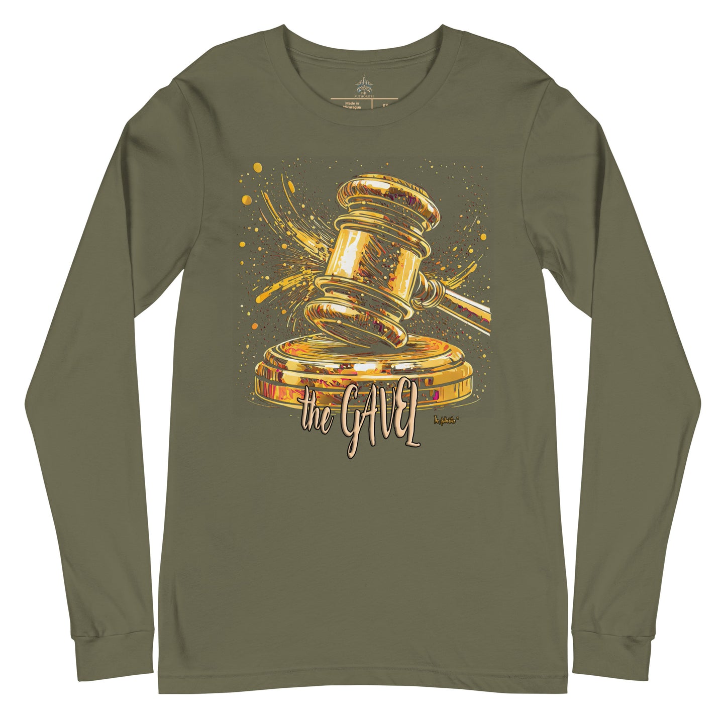 the GAVEL 'Decider' Long Sleeve T-Shirt