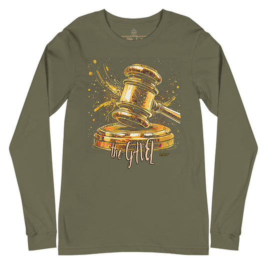 the GAVEL 'Decider' Long Sleeve T-Shirt