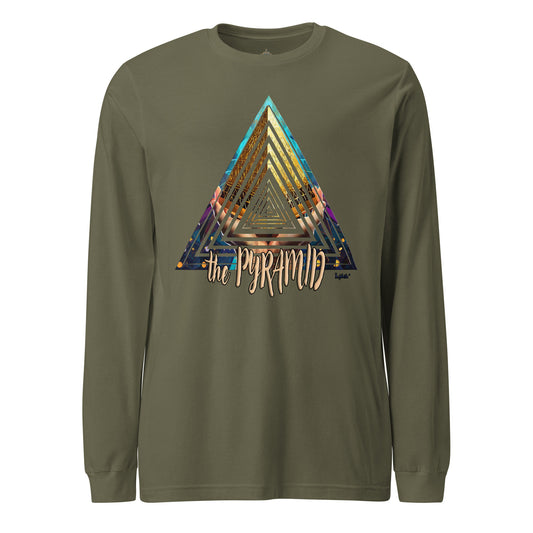 the PYRAMID 'Builder' Long Sleeve T-Shirt