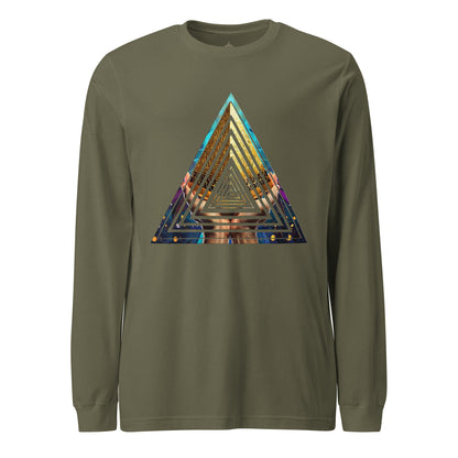 the PYRAMID 'Builder' Long Sleeve T-Shirt