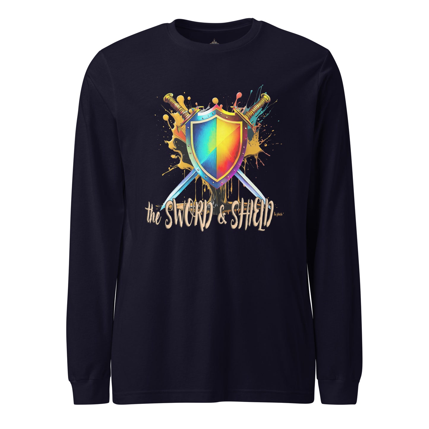 the SWORD & SHIELD 'Defender' Long Sleeve T-Shirt